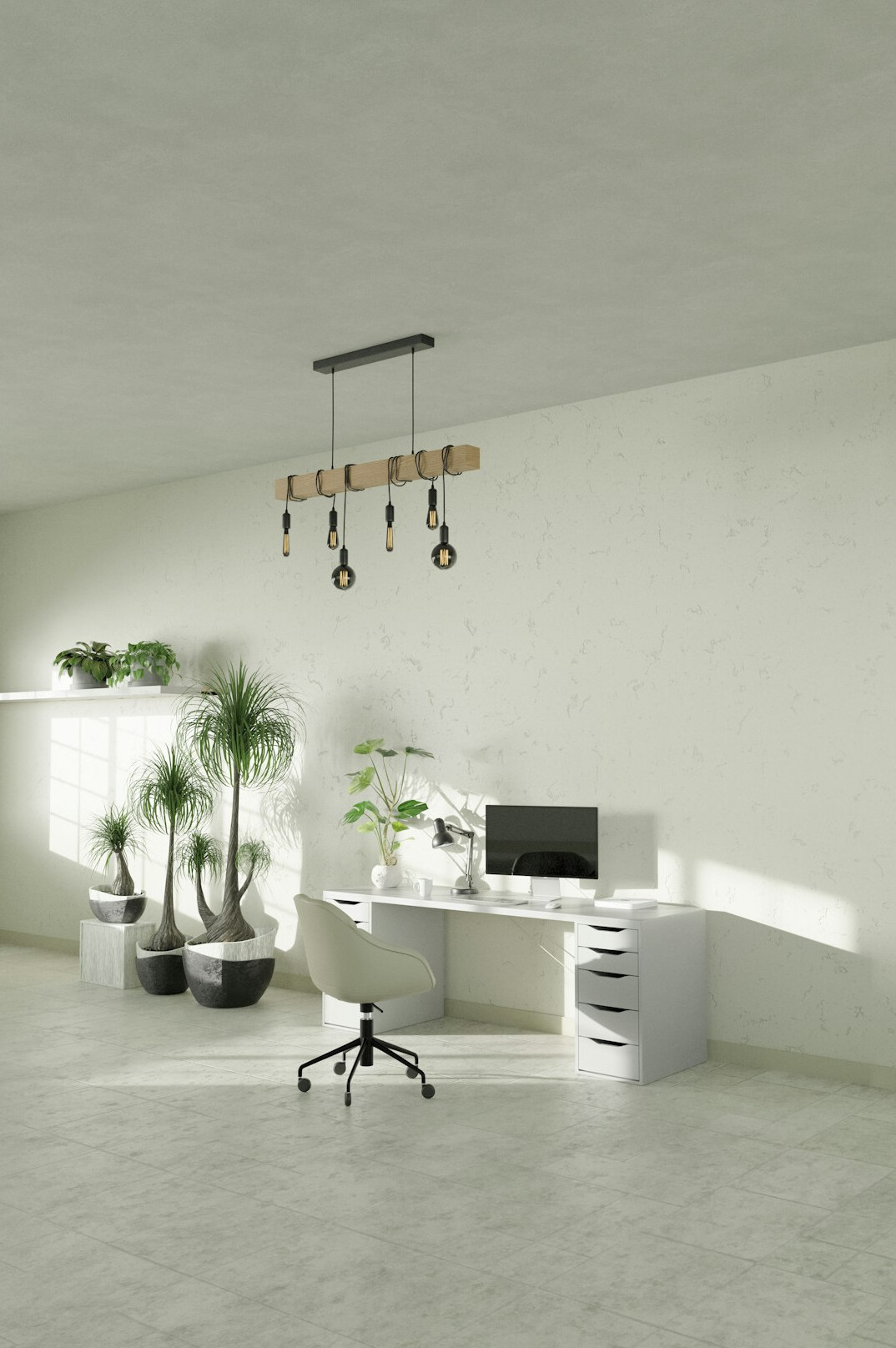 Reception area of a modern Singapore legal office